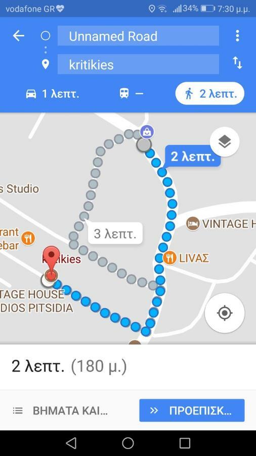 Kritikies Apartment Pitsidia Ngoại thất bức ảnh